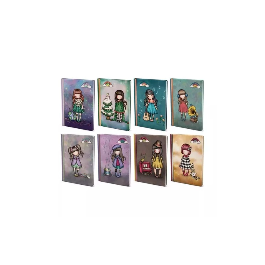 *47821 BEÍRÓFÜZET A4 Santoro Gorjuss 96l   = kemény borító