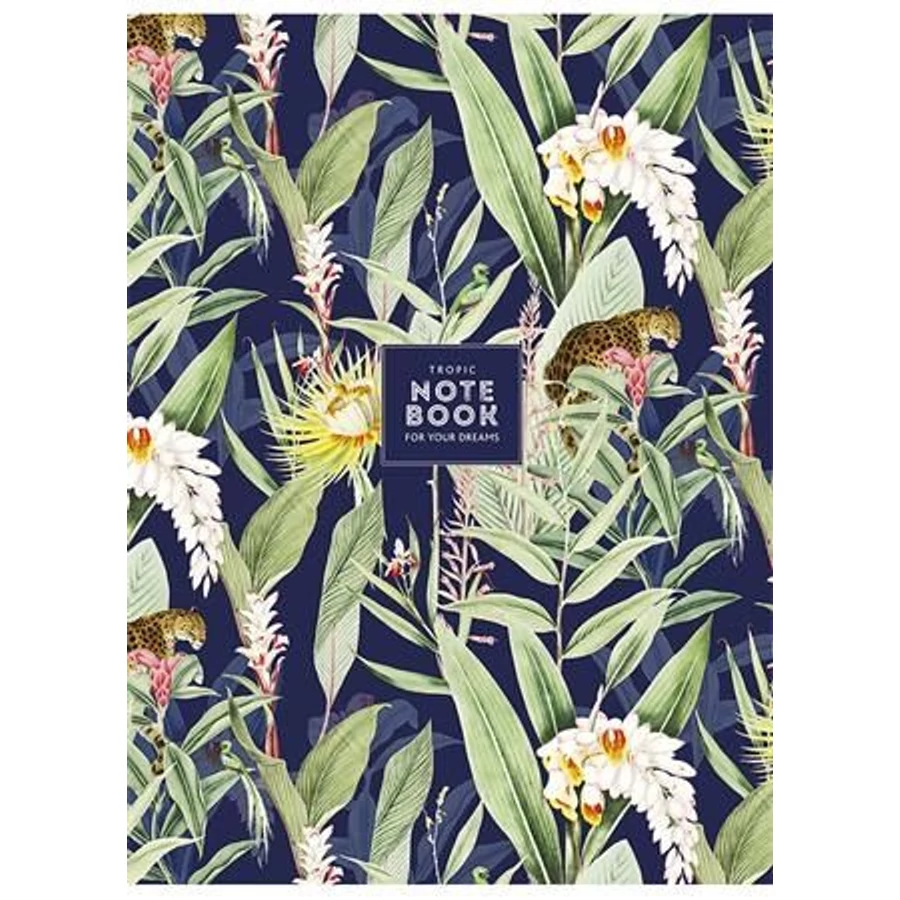 *47862 FÜZET A4  SHKOLYARYK vonalas 80l Colorful,Tropic Notebook
