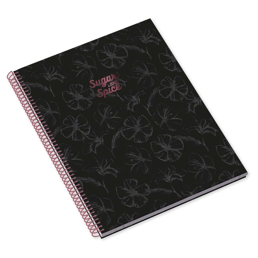 *47960 FÜZET spirál A4 Ambar # 80l  Sugar&Spice