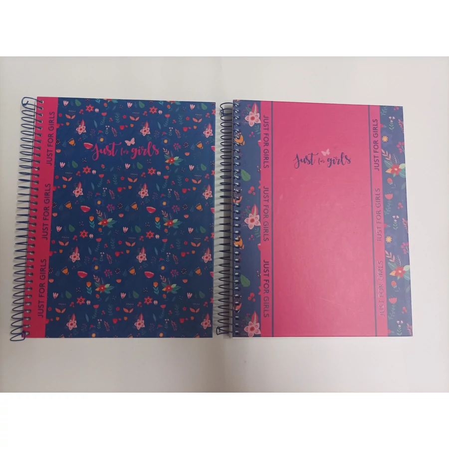 *47962 FÜZET spirál A5 Ambar # 80l  Just for Girls New Age