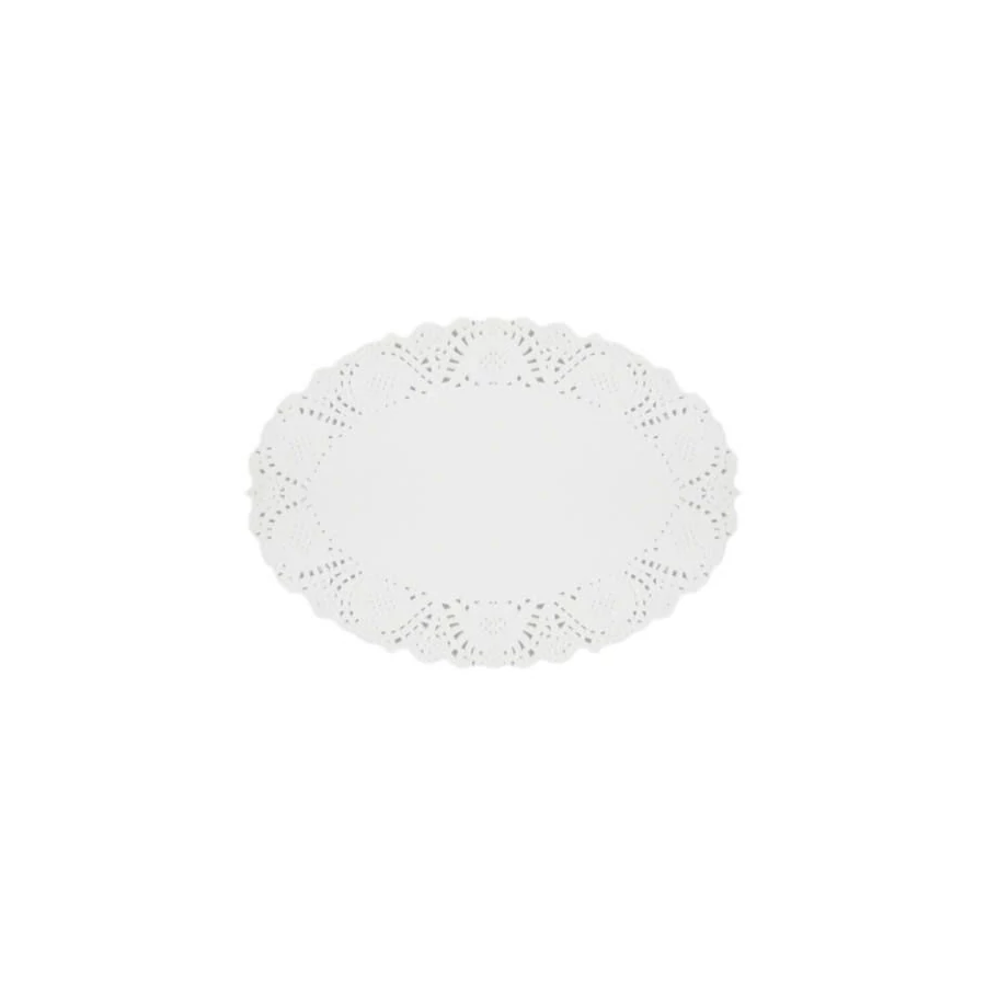 *48167 TORTACSIPKE ovális 22*31cm fehér 20ív/cs.