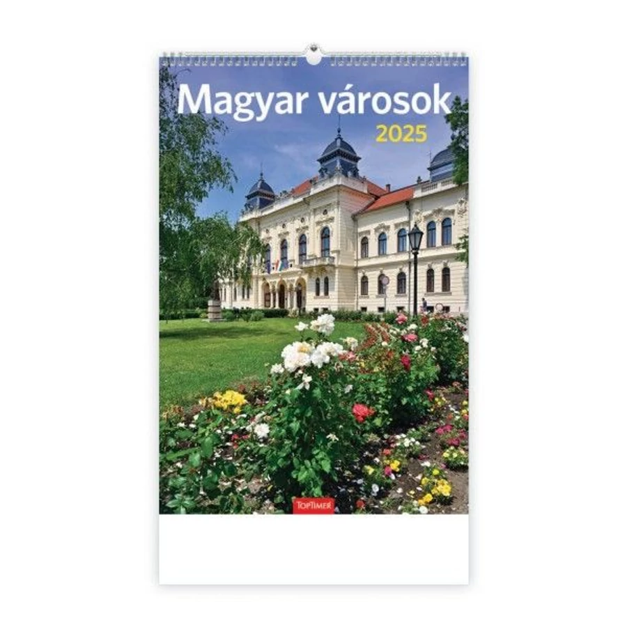 *48307 FALINAPTÁR 2025 Magyar városok  T094-16  22*33cm