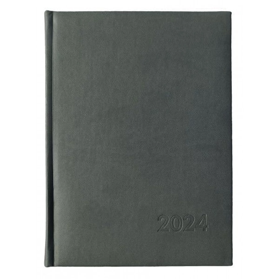 *48387 HATÁRIDŐNAPLÓ 2024 A5 napi OFFICE 21 évszám nyomott,szivacsbetétes
