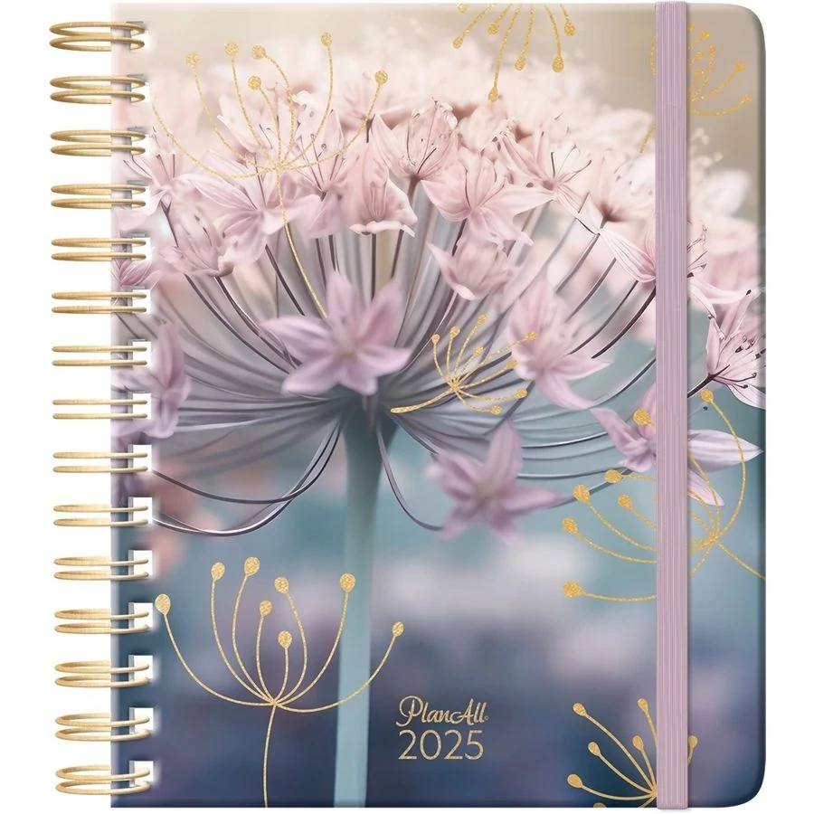 *48396 HATÁRIDŐNAPLÓ LIZZY 2025 PlanAll 6.0 B5 classic spirálos heti tervező