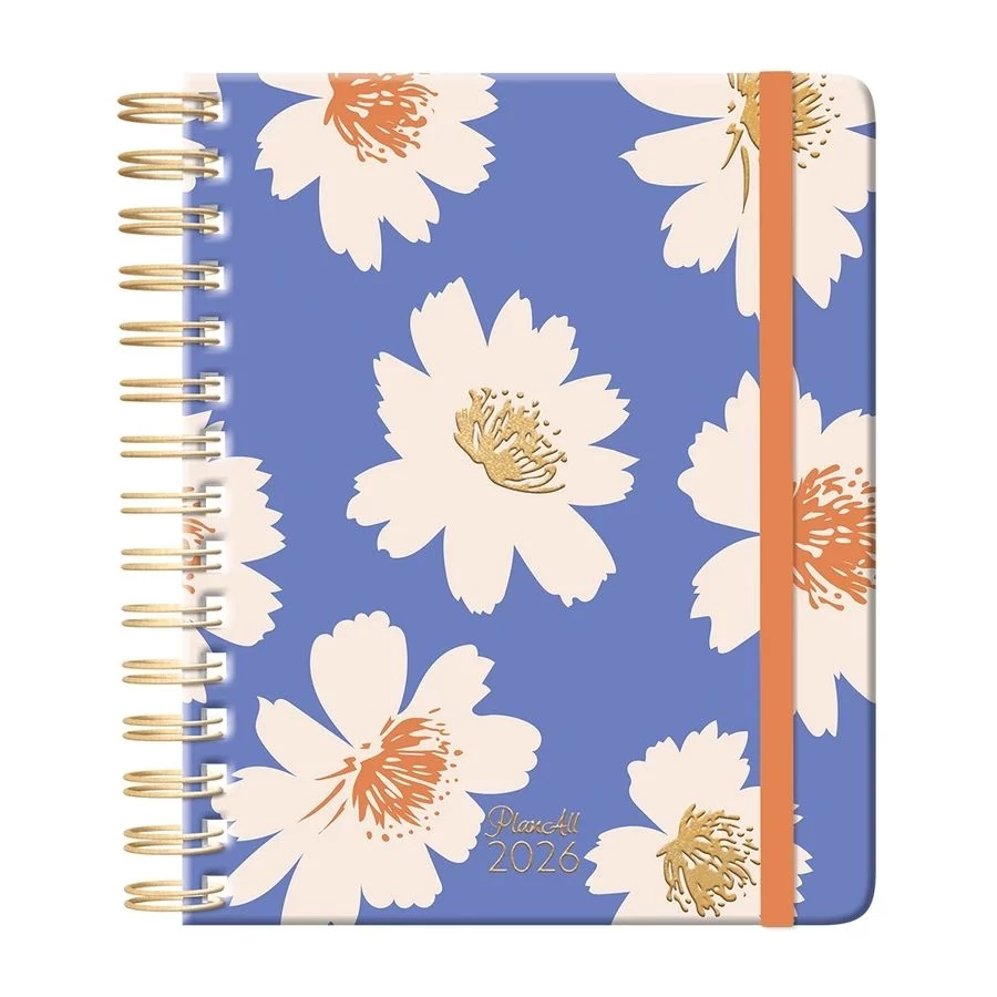 *48396 HATÁRIDŐNAPLÓ LIZZY 2026 PlanAll 6.0 B5 classic spirálos heti tervező