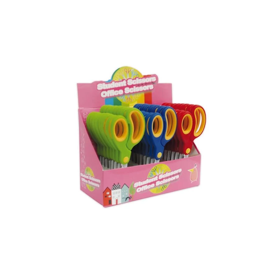 *49143 OLLÓ 15cm School Art tompa végű, gumi fogóval