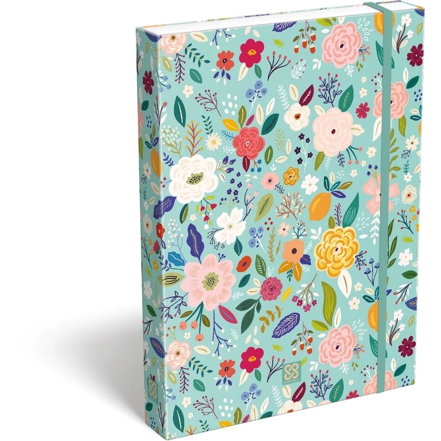 *49323 FÜZETBOX A4 LIZZY Cornell Flower