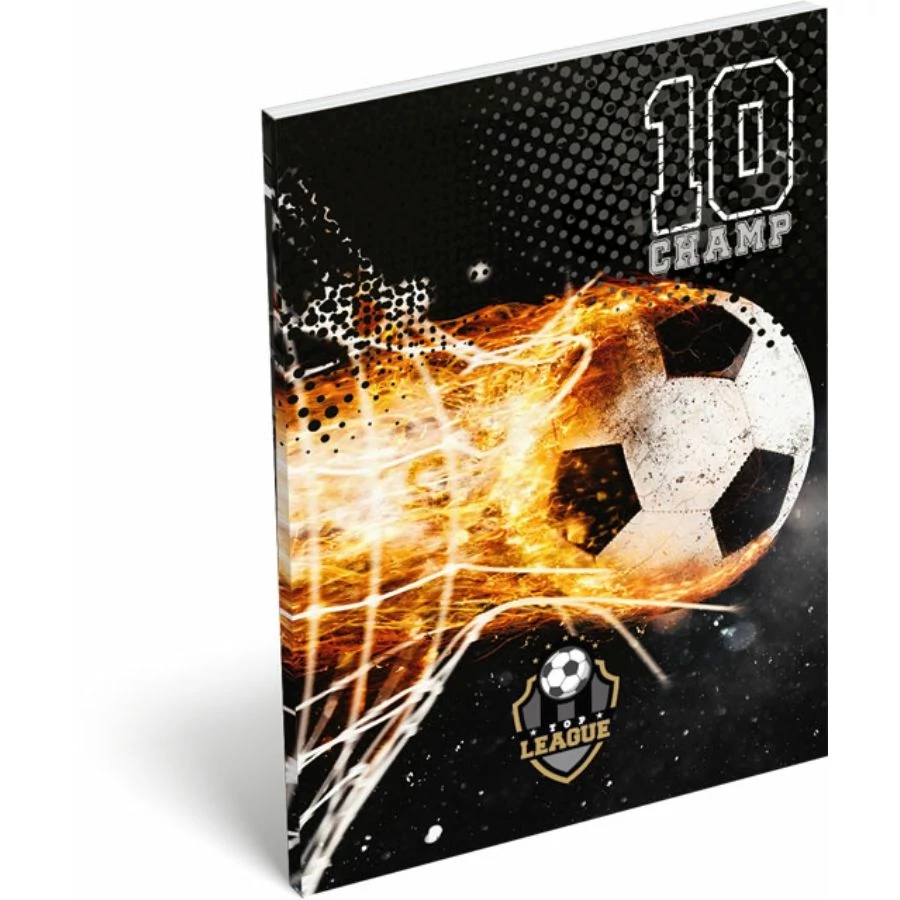 *49341 NOTESZ A7 papírfedelű LIZZY Top League TOP10
