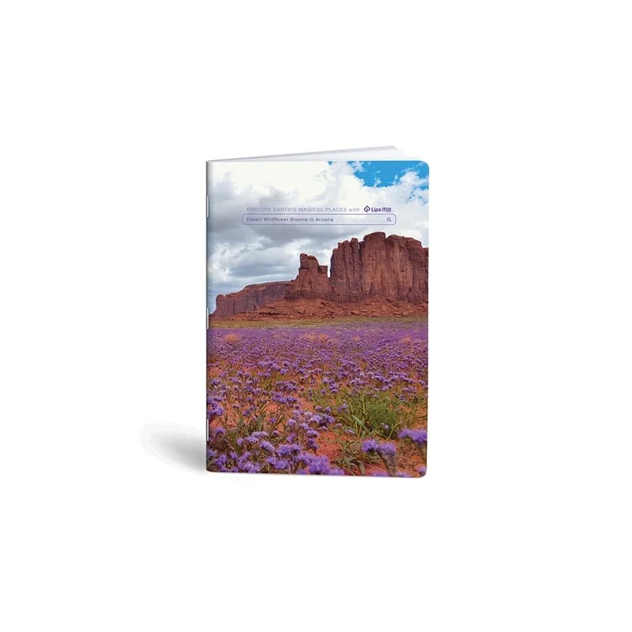 *49345 FÜZET A4  Lipamill 40l vonalas Travel applikációval szkennelhető lapokkal