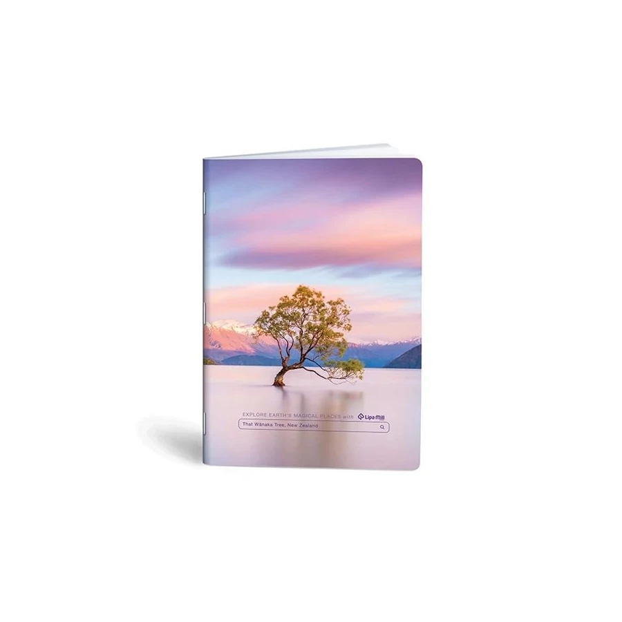 *49345 FÜZET A4  Lipamill 40l vonalas Travel applikációval szkennelhető lapokkal