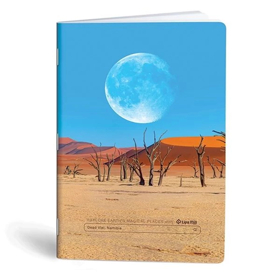 *49345 FÜZET A4  Lipamill 40l vonalas Travel applikációval szkennelhető lapokkal