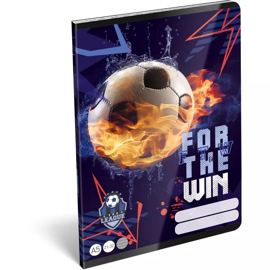 FÜZET A5 LIZZY vonalas 21-32 Top League Win