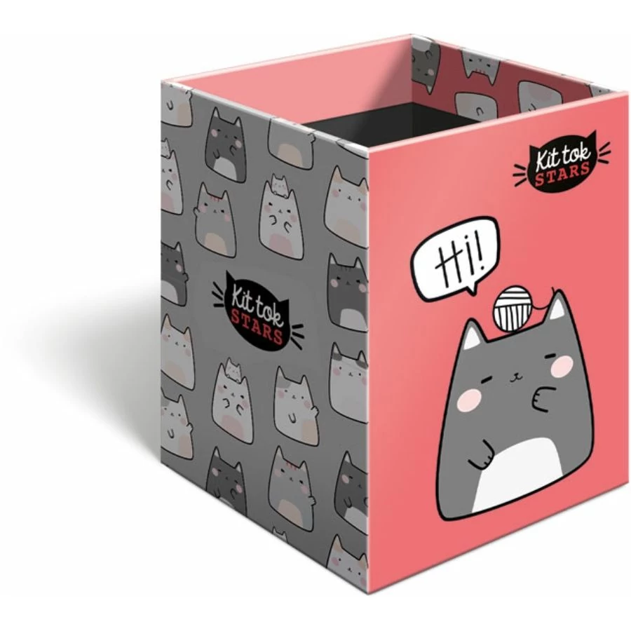 ÍRÓSZERTARTÓ négyzet alakú LIZZY KitTok Catto