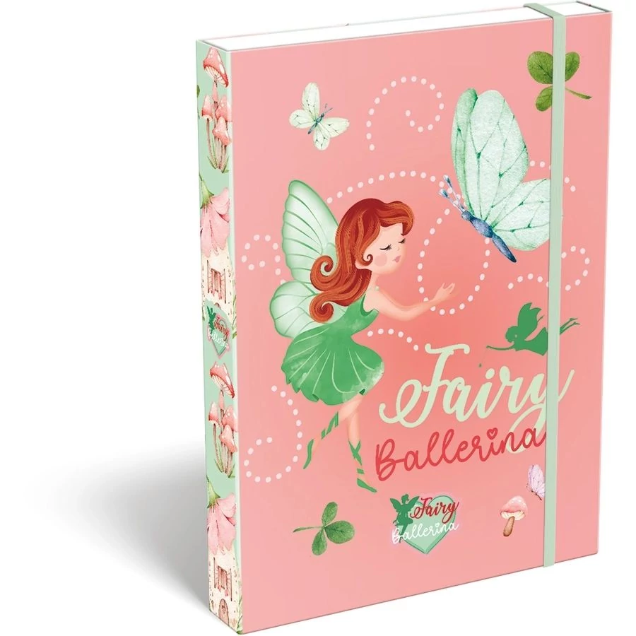 *49802 FÜZETBOX A5 LIZZY Fairy Ballerina Dance