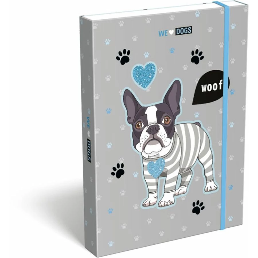 FÜZETBOX A5 LIZZY We Love Dogs Woof