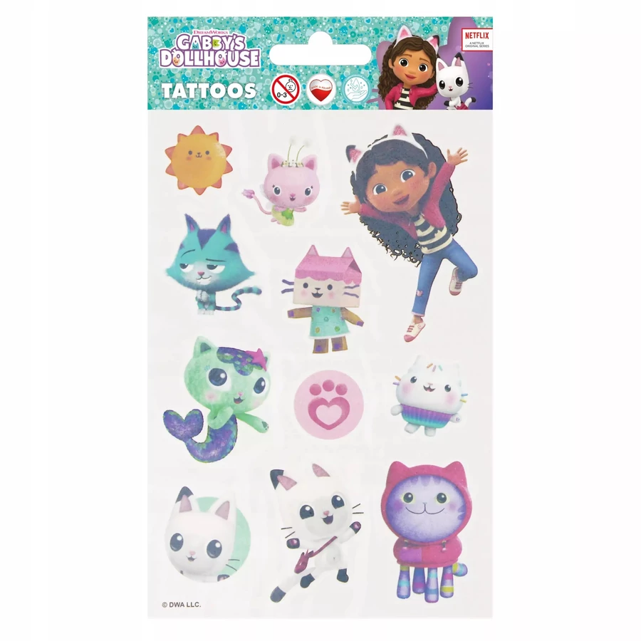 *50161 MATRICA ICO tetoválós Gabby's Dollhause