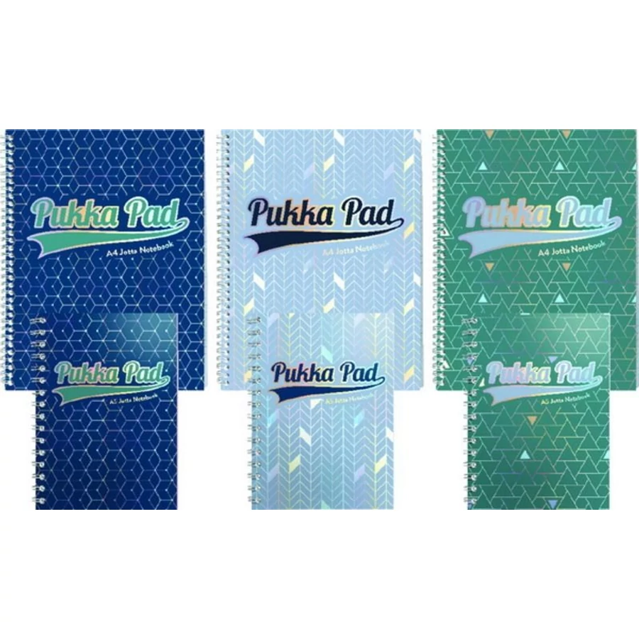 *50179 FÜZET spirál A4 PUKKA PAD Jotta Glee = 200old.