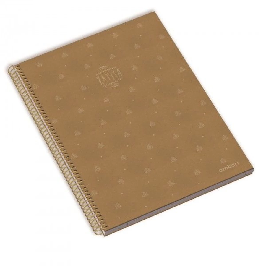*50281 FÜZET spirál A4 Ambar = 120l  Katita