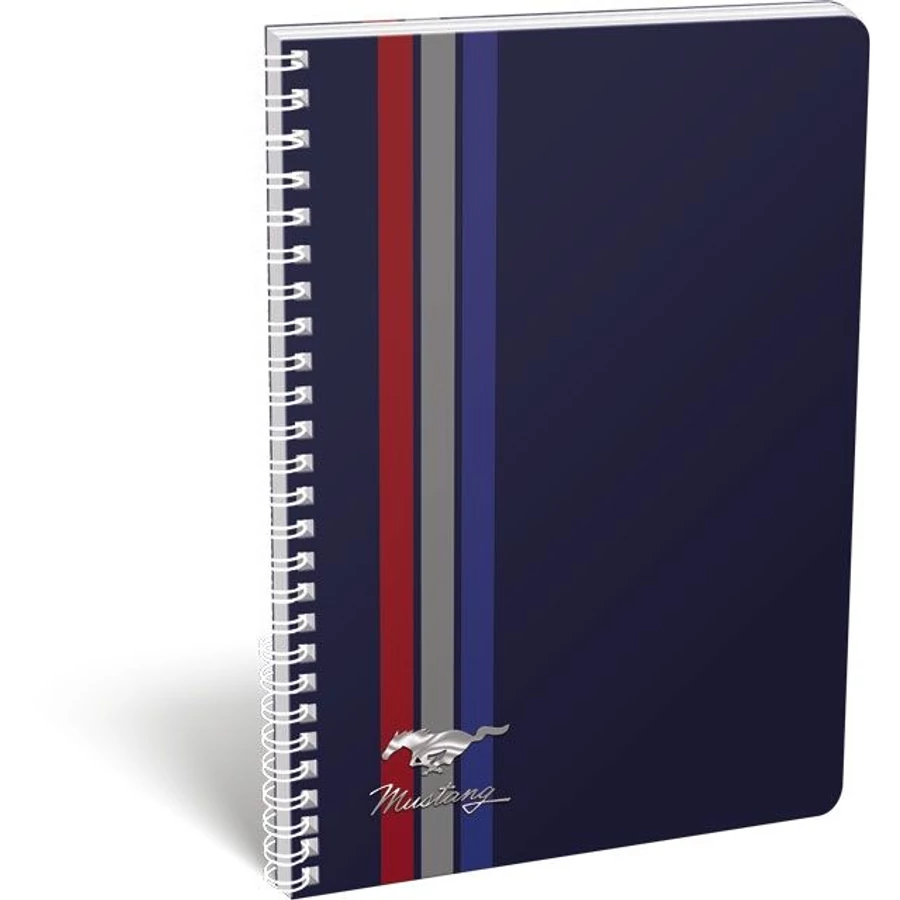 *50284 FÜZET spirál A4 LIZZY kockás exclusive FORD Mustang premium-19
