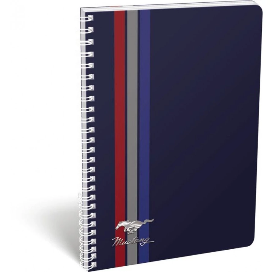 *50285 FÜZET spirál A4 LIZZY vonalas exclusive FORD Mustang premium-