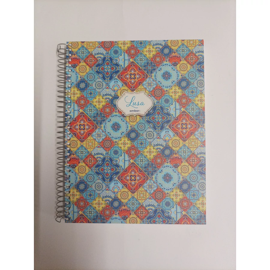 *50365 FÜZET spirál A5 Ambar = 120l  Lusa