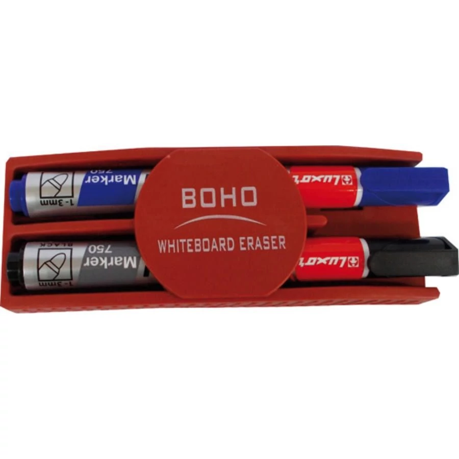 *50974 TÁBLATÖRLŐ mágneses Office Art markertartóval