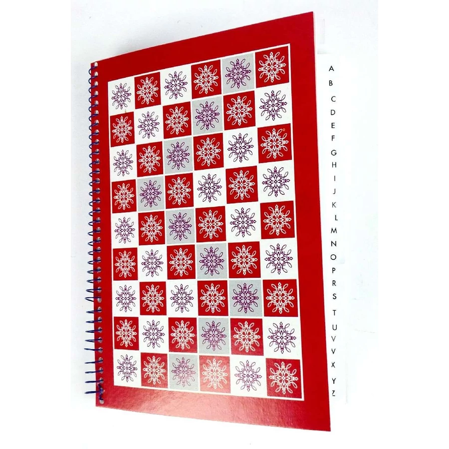 REGFÜZET A5 spirálos kockás 100l karton fedelű