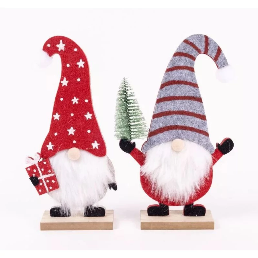 *51037 KAR DEKOR talpon álló orrszakáll 2 féle 21cm