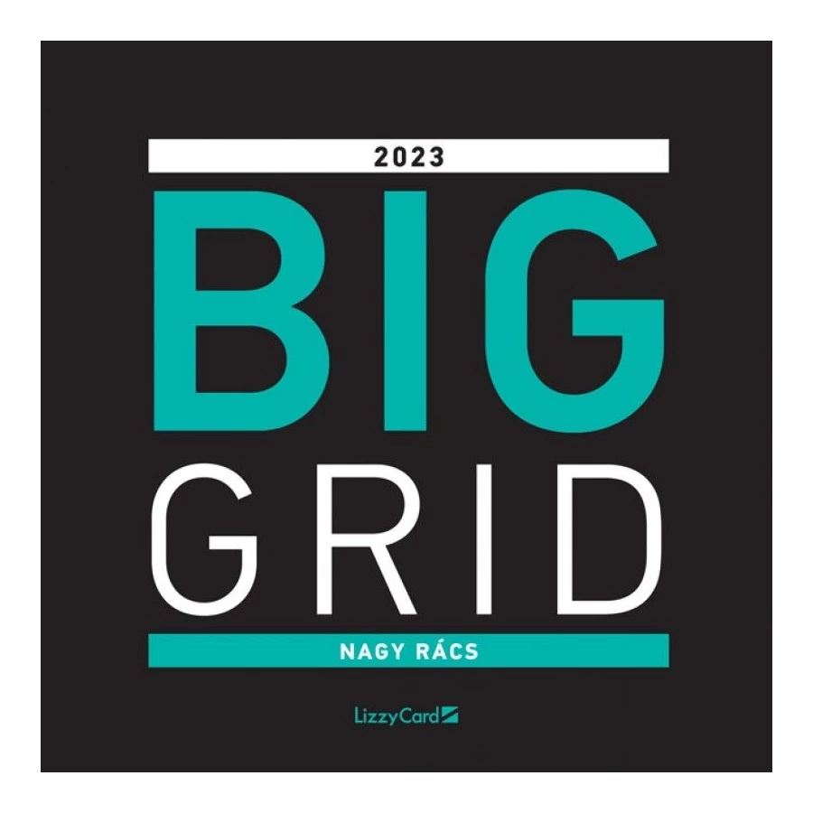 *51038 FALINAPTÁR 2023 Big Grid (Gigarács) Lizzy lemez 30*30cm