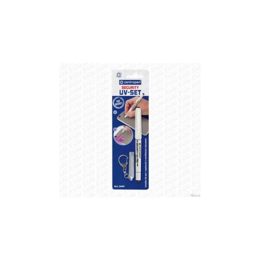 MARKER CENTROPEN UV 0,6-1mm, kerek hegyű, szett, 2700