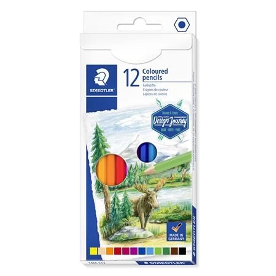 *51821 SZINESCERUZA 12 STAEDTLER 