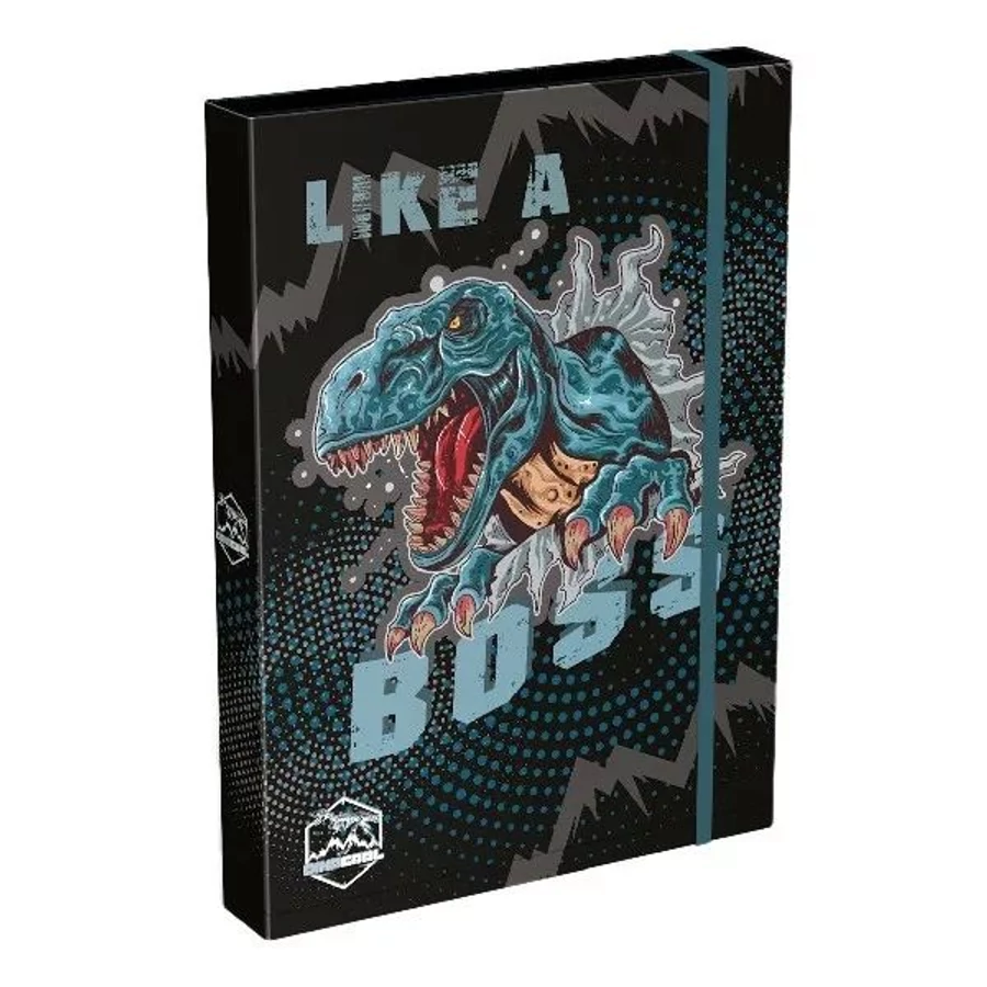 *52015 FÜZETBOX A4 LIZZY Dino Cool Boss