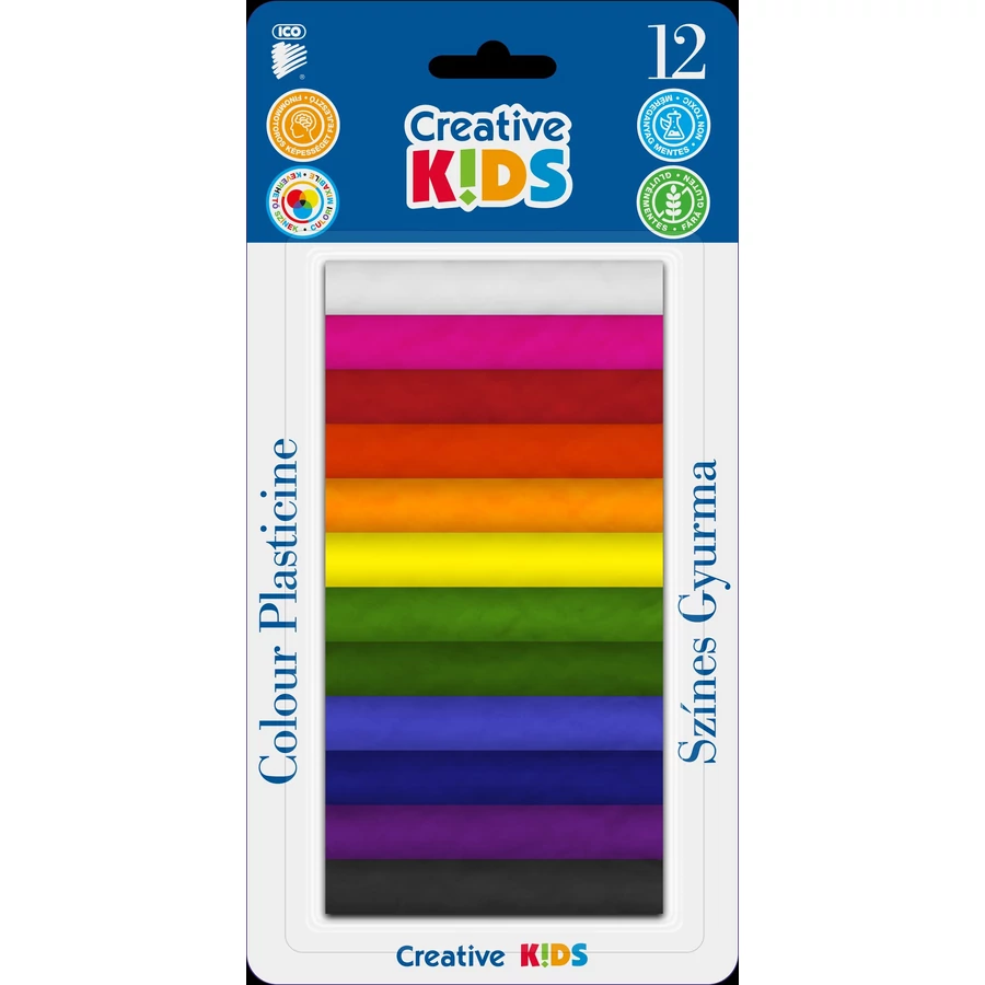 *52260 GYURMA szines Creativ Kids 12szín  165gr