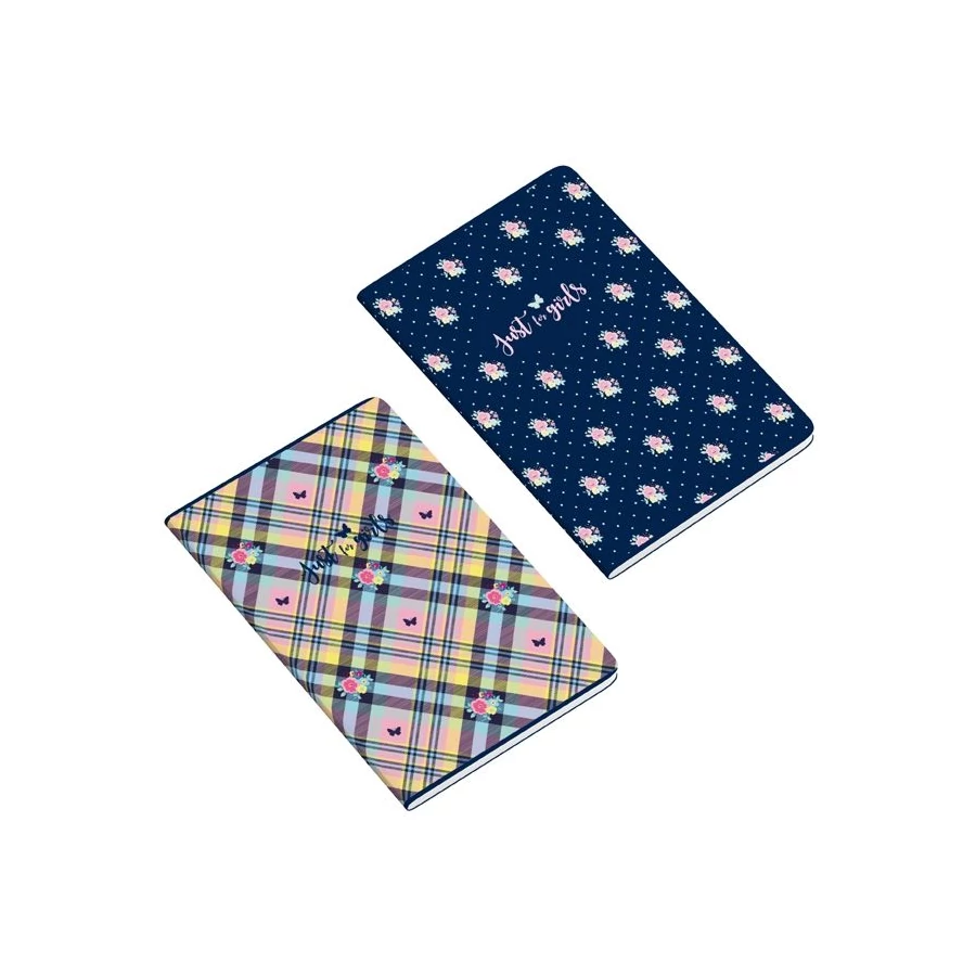 *52432 FÜZET A5 Ambar vonalas 60lap Just for Girls