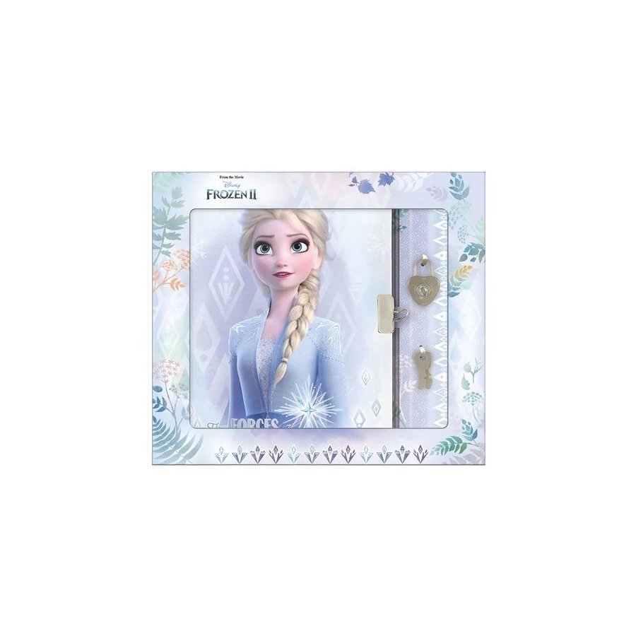*52541 EMLÉKKÖNYV ARGUS lakatos 15*18cm Frozen díszdobozban  1438-0299