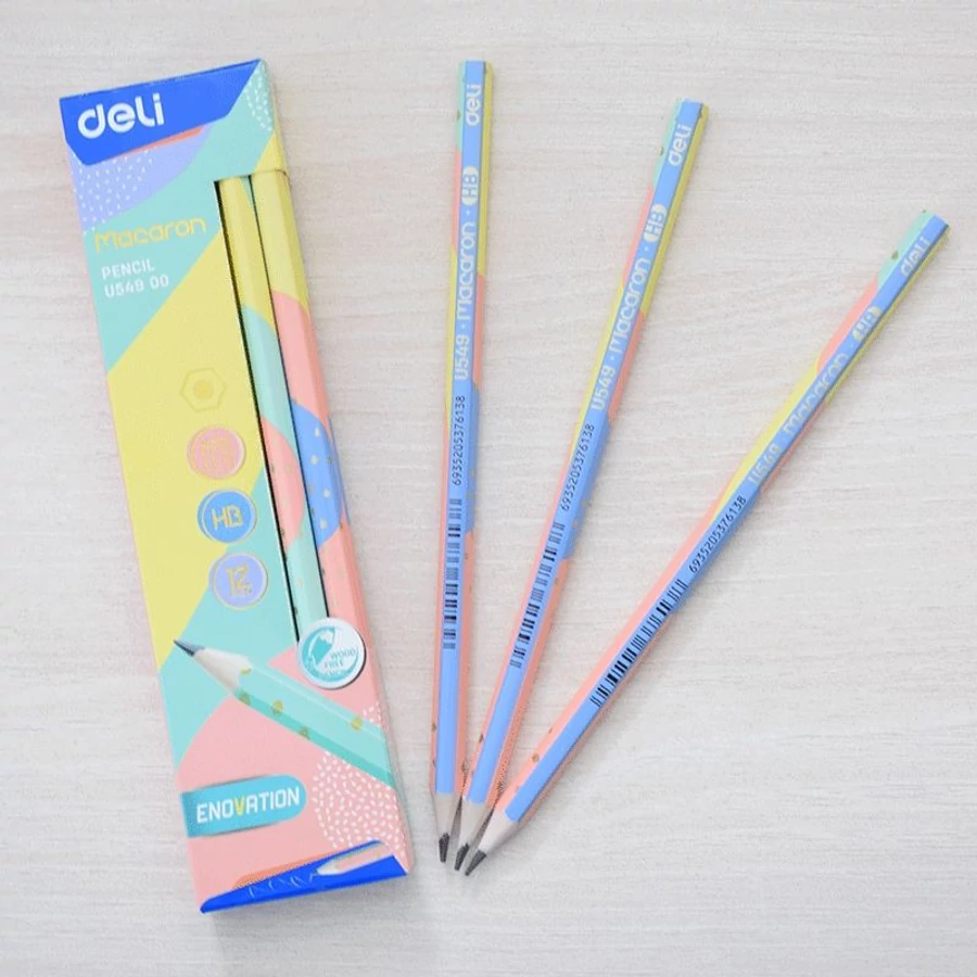*52580 GRAFIT Deli U549 00  HB  Macaron, hatszögletű