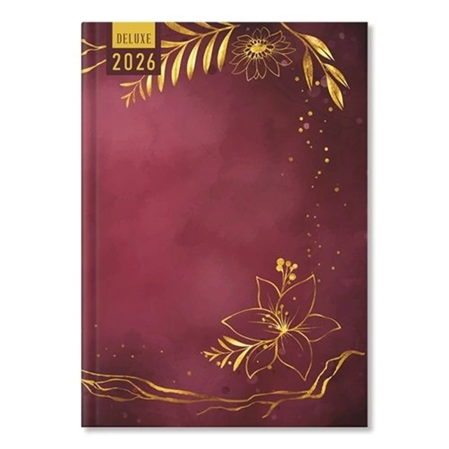 *52760 HATÁRIDŐNAPLÓ 2026 B6 heti Period Deluxe