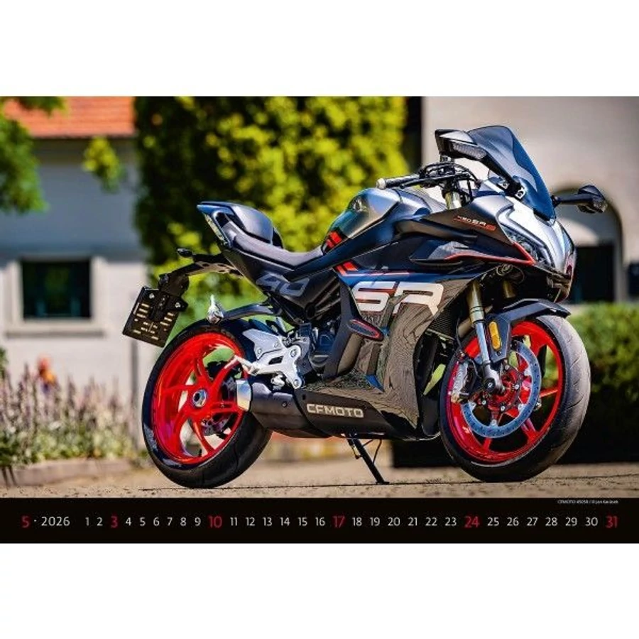 *52868 FALINAPTÁR 2026 Motorbikes  45*31,5  H154