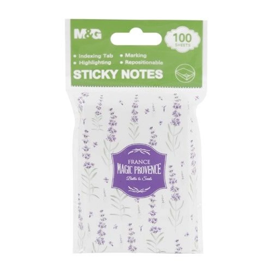 *53219 NOTES ÖNTAPADÓS M&G Levander 76*51 100lap  YS-385