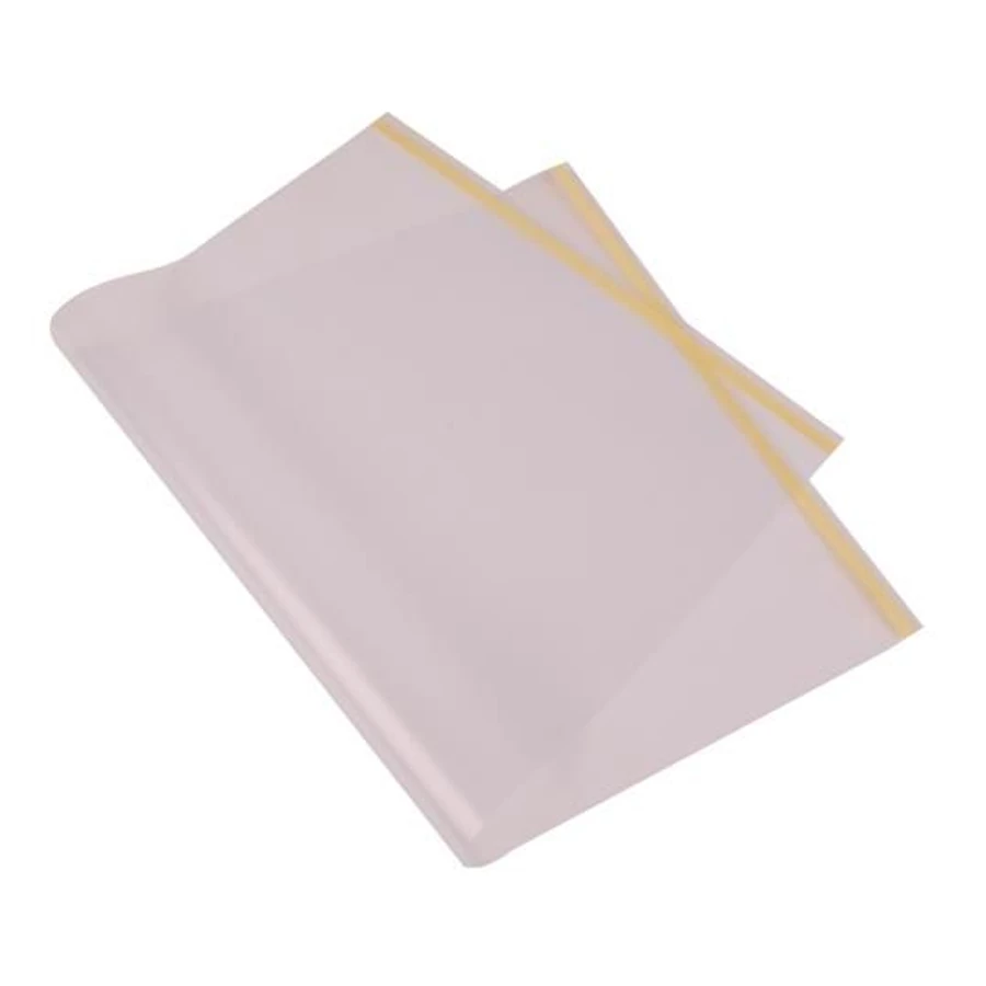 *53421 TANKÖNYVBORITÓ ÖNT. víztiszta 45*25  10db/csom  9+1 AKCIÓ