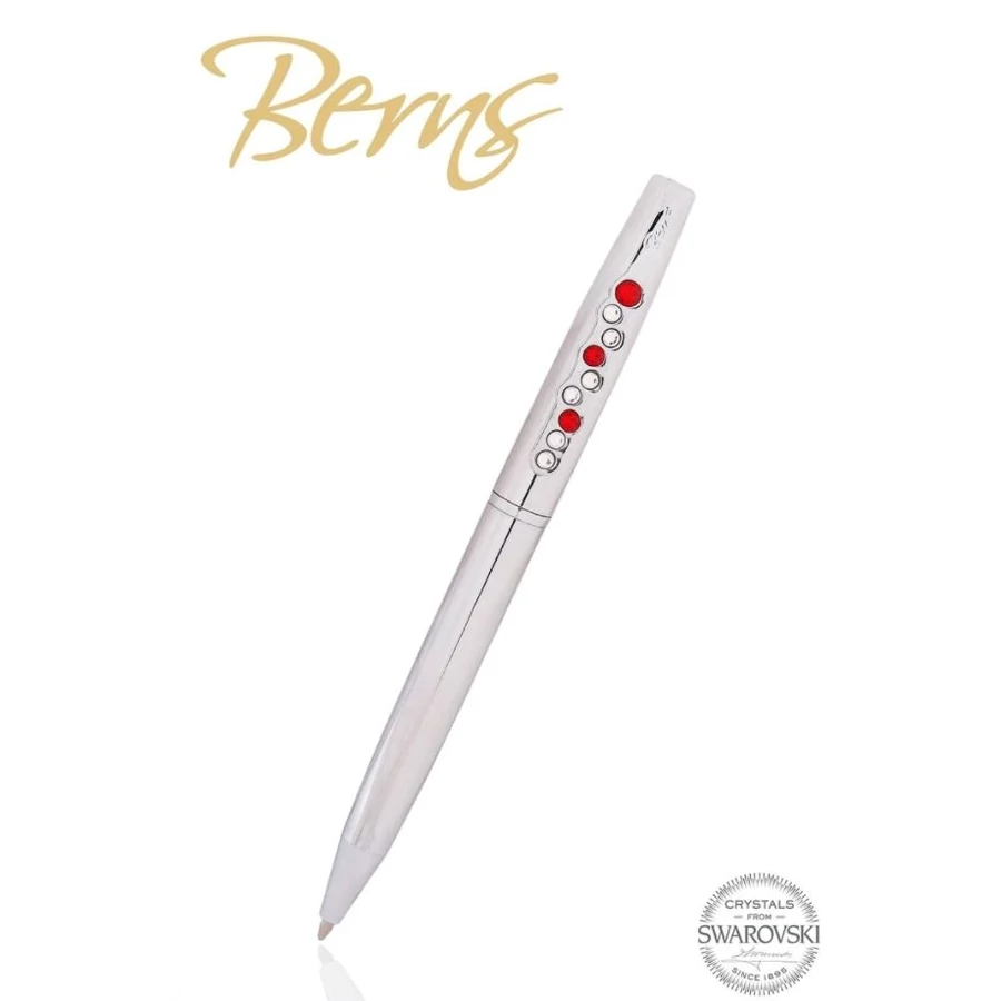 *53474 GTOLL SWAROVSKI "Berry" chrome crystal-piros swarovski kristállyal