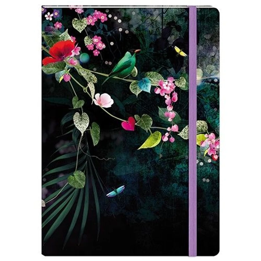 *53664 NAPLÓ A6 Clairefontaine Tropical Dream 80l,vonalas  83366C