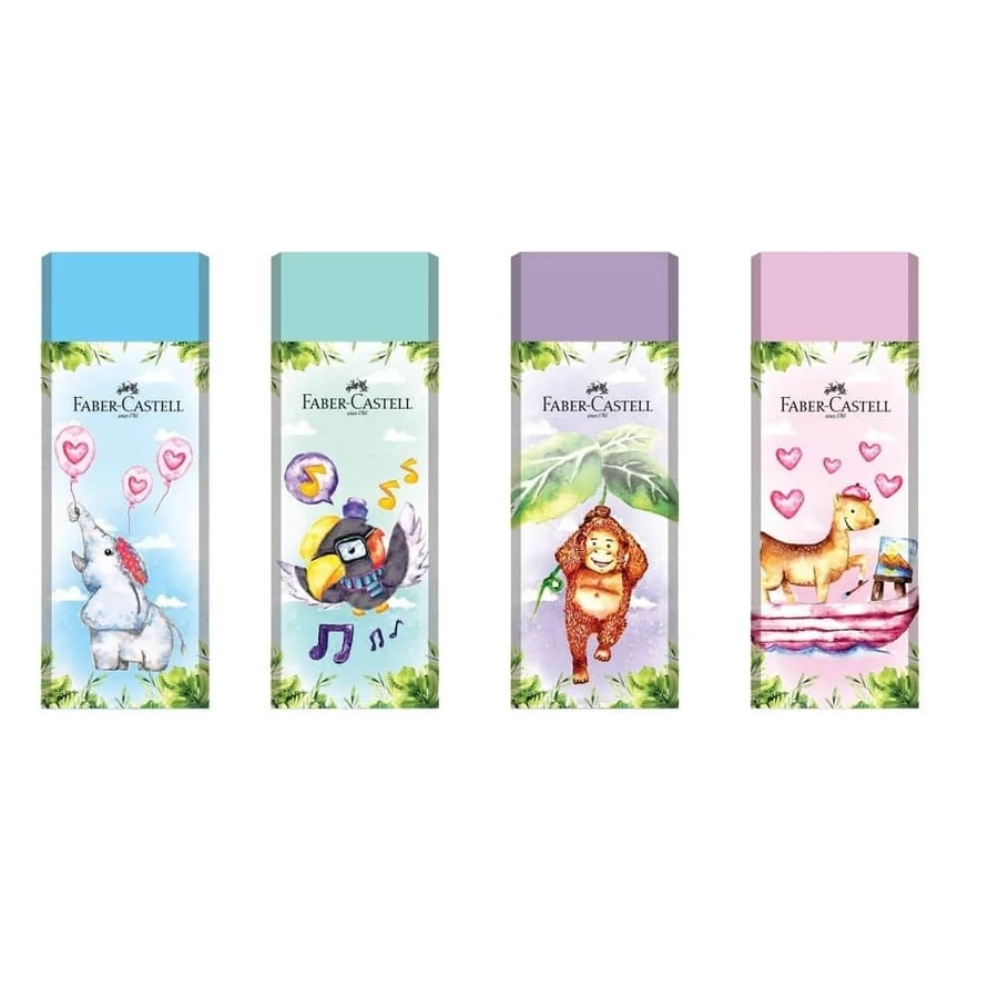 *53683 RADIR  FABER-Castell vidám dzsungel PVC free 188739