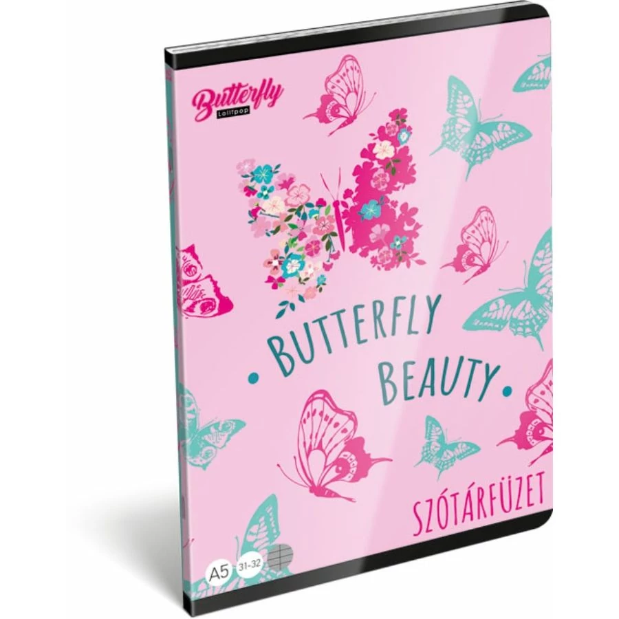 FÜZET A5 LIZZY szótár 31-32 Lollipop23 (Cute Butterfly, 23069162)