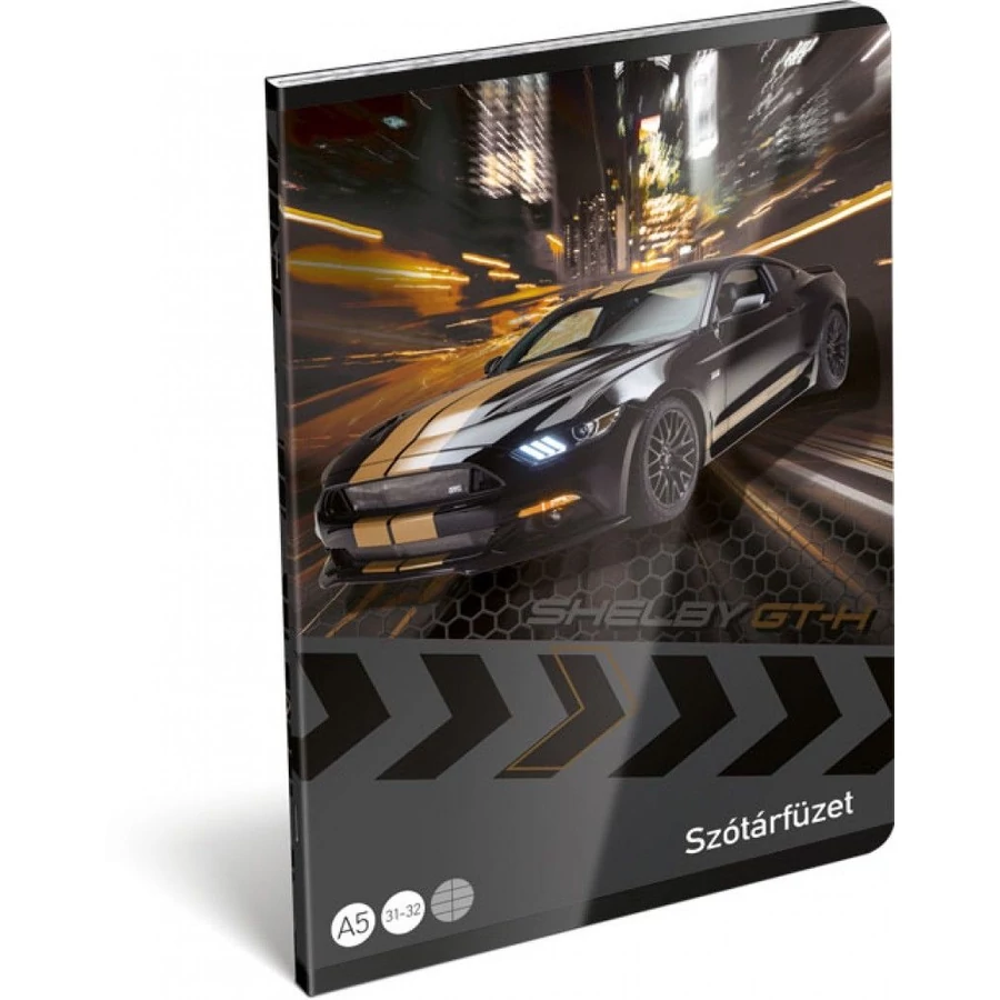 *53821 FÜZET A5 LIZZY21 szótár 31-32 FORD GT
