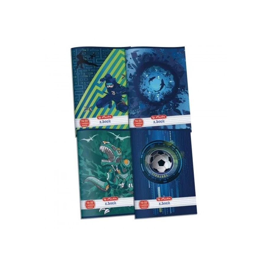 *53908 FÜZET A5 HERLITZ 1.oszt. 14-32  Boys