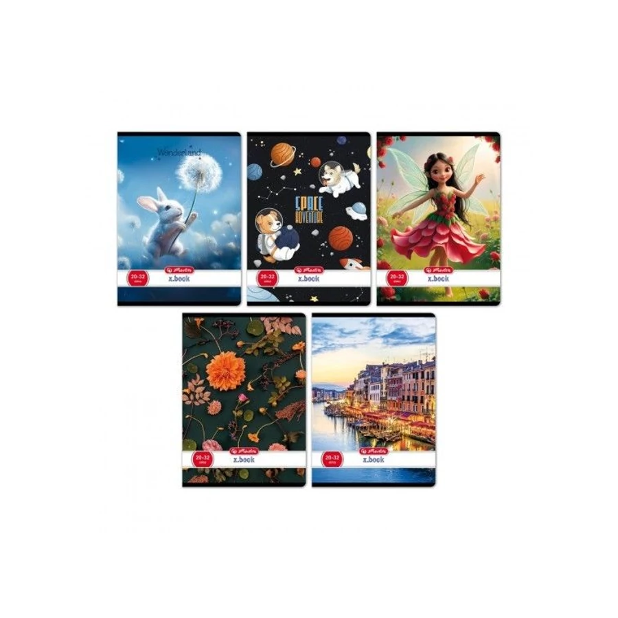 *53937 FÜZET A5 HERLITZ sima 20-32 Mix