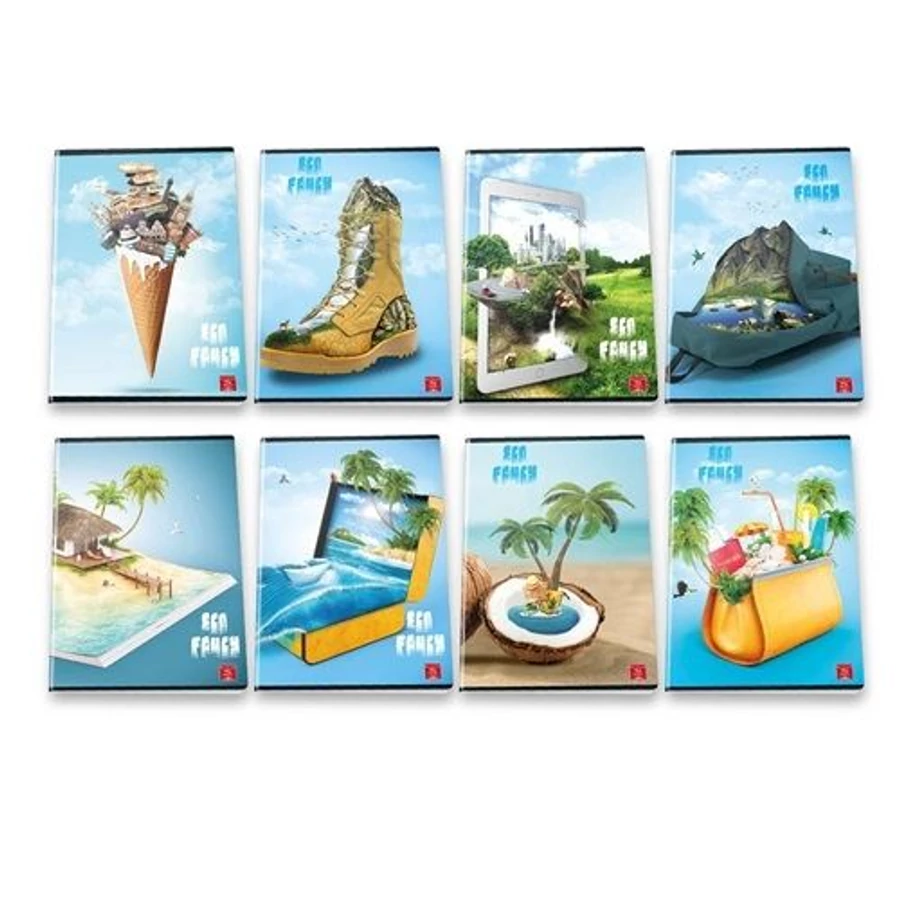 *54015 FÜZET A4 PIGNA sima 42lap Eco Fancy