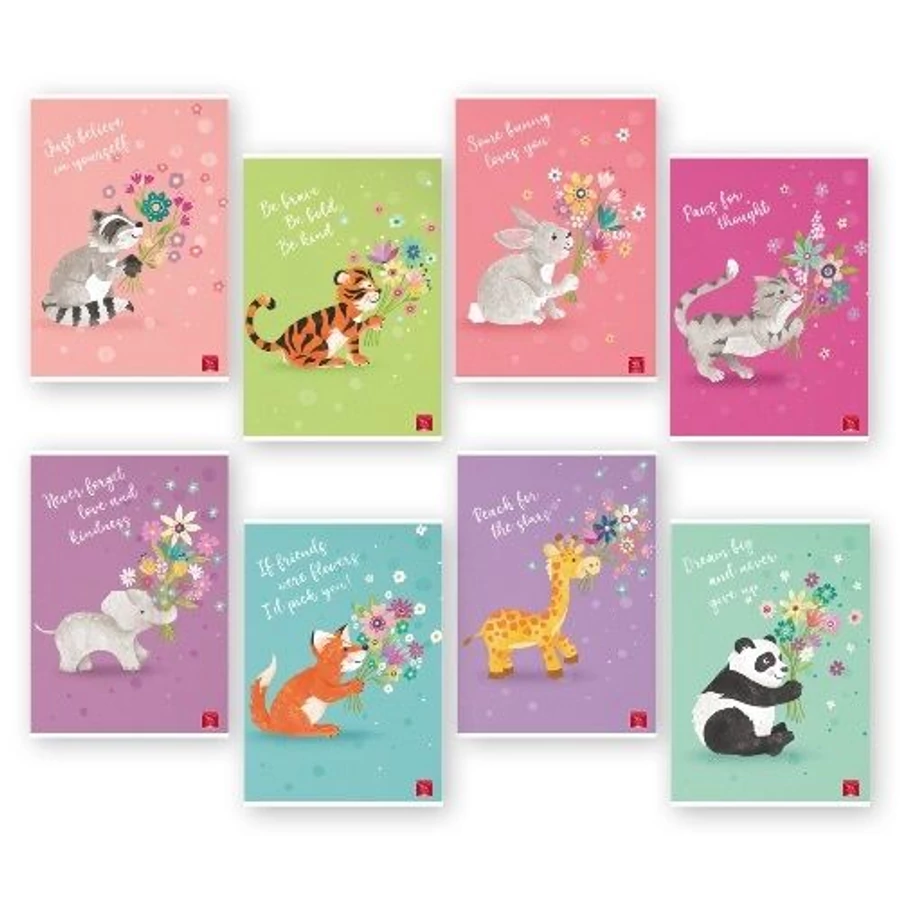 FÜZET A4 PIGNA kockás 50lap Cutesie