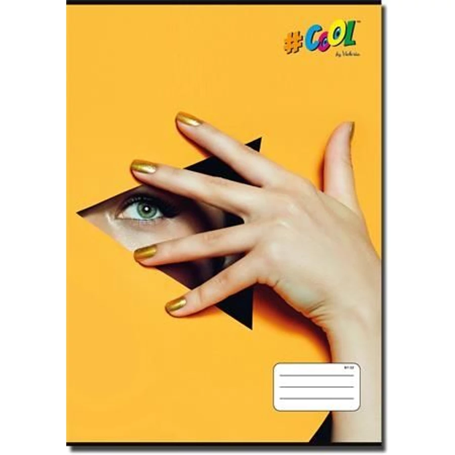 *54087 FÜZET A4  COOL by Victoria21  mintás vonalas 81-32 32lap